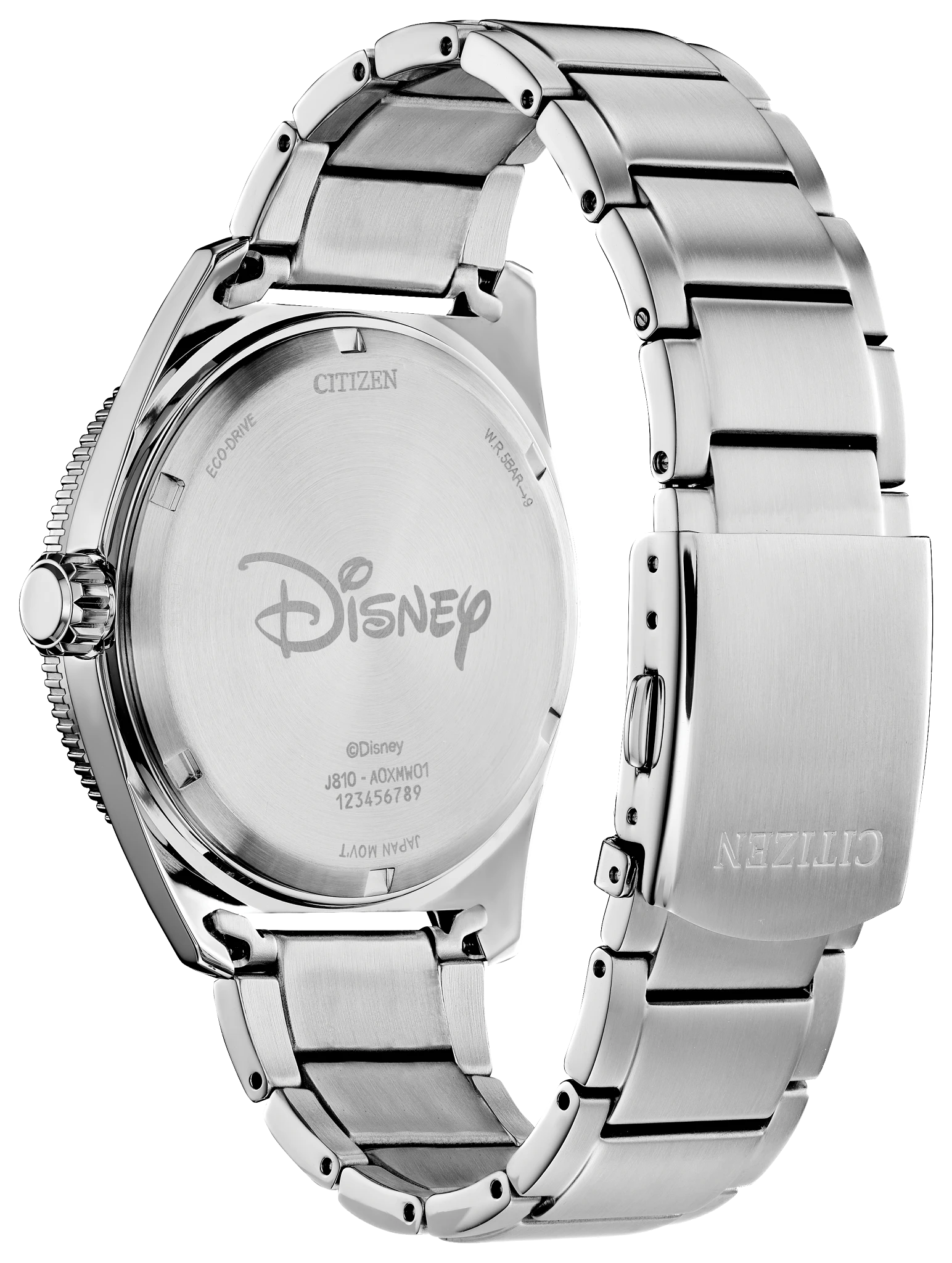 Tee Time Mickey Green Dial Stainless Steel Bracelet AW1595-78W